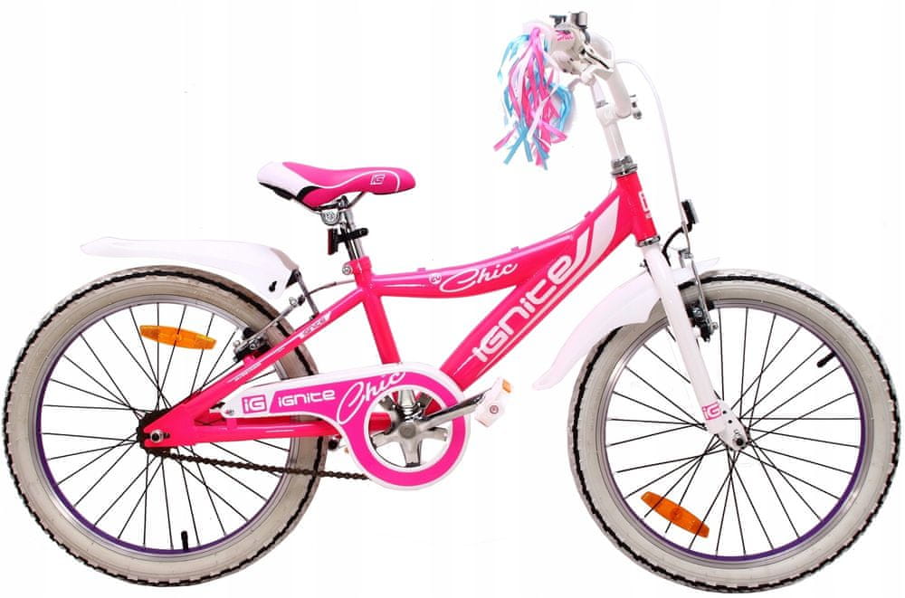 Olpran dětské kolo Chic 20" Kids Bike, růžová