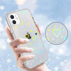 OEM Kryt Xiaomi Redmi A1 - Luminous Hearts transparentní