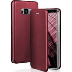 OEM Pouzdro iPhone 13 Elegance burgundy