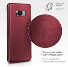 OEM Pouzdro iPhone 13 Elegance burgundy