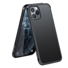 OEM Kryt iPhone 13 Sulada Carbon Fiber Hybrid černý