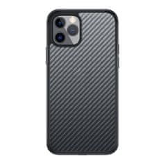 OEM Kryt iPhone 13 Sulada Carbon Fiber Hybrid černý