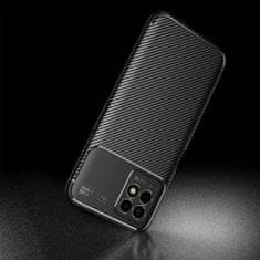 OEM Kryt Realme 8i Armored Shockproof Carbon Fiber black