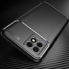 OEM Kryt Realme 8i Armored Shockproof Carbon Fiber black