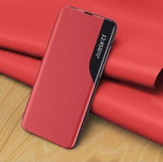 OEM Pouzdro Xiaomi MI 11 Flip Leather Smart View červené