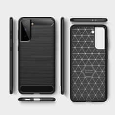 OEM Kryt Samsung Galaxy S21 FE Armored Carbon černé