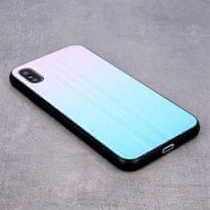 OEM Kryt Samsung Galaxy A42 5G Glass case Gradient blue & pink