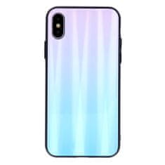 OEM Pouzdro Xiaomi Redmi Note 10 5G / Redmi Note 10T 5G / Poco M3 Pro Glass Case Rainbow blue & pink