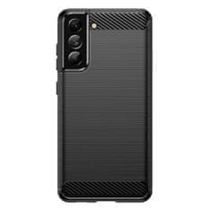 OEM Kryt Samsung Galaxy S21 FE Nexeri TPU Premium Carbon černé