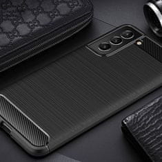 OEM Kryt Samsung Galaxy S21 FE Nexeri TPU Premium Carbon černé