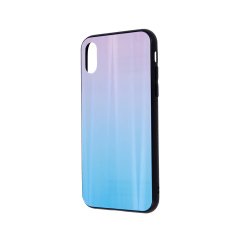 OEM Pouzdro Xiaomi Redmi Note 10 5G / Redmi Note 10T 5G / Poco M3 Pro Glass Case Rainbow blue & pink