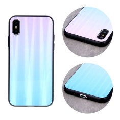 OEM Pouzdro Xiaomi Redmi Note 10 5G / Redmi Note 10T 5G / Poco M3 Pro Glass Case Rainbow blue & pink