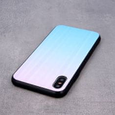 OEM Pouzdro Xiaomi Redmi Note 10 5G / Redmi Note 10T 5G / Poco M3 Pro Glass Case Rainbow blue & pink