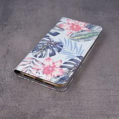 OEM Pouzdro flip LG K42 red flower 3