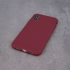 OEM Kryt Motorola Moto E7 Power Silicone case burgundy