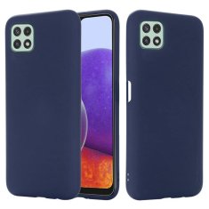 OEM Kryt Samsung Galaxy A22 5G Silicone case modrý