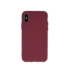 OEM Kryt Motorola Moto E7 Power Silicone case burgundy