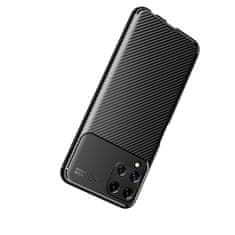 OEM Kryt Samsung Galaxy A22 5G Armored Carbon Fiber černý