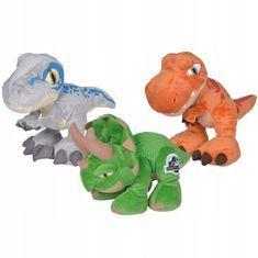 Simba maskot Jurského světa Dinosaurus 25 cm Zelený