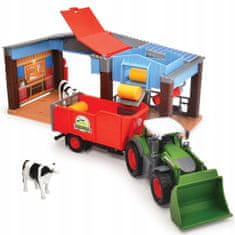 Dickie Farm Farm Station Traktor Farmer Cow