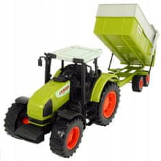 Dickie Traktor CLAAS Ares s přívěsem 57 cm