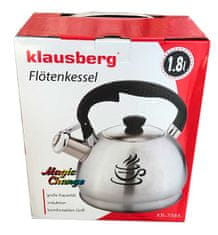 KLAUSBERG Ocelová konvice, Magic Change Line, 1,8 l Kb-7044