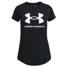 Under Armour Live Sportstyle Graphic SS-BLK, Live Sportstyle Graphic SS-BLK | 1361182-001 | YMD