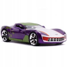 Jada Toys Joker Car Chevy Corvette Stingray Figurk