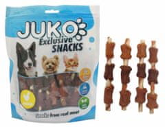 Juko Snacks Chicken, Duck &amp; Liver Wrap rawhide 250 g