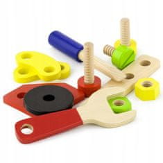 Viga Toys Dřevěné stavební bloky 48 Elements