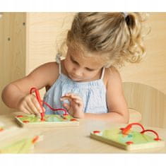 Viga Toys Magnetické tabulky Naučit se psát malými písmeny