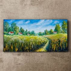 COLORAY.CZ Obraz na plátně Strom stromy krajina krajina 100x50 cm