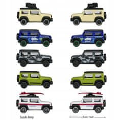 Majorette MAJORETKA Sada 5ks aut Suzuki Jimny