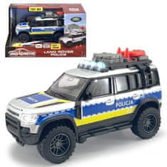 Majorette MAŽORETKA Grand Land Rover Police 12,5cm