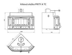 Prity krbová vložka A TC