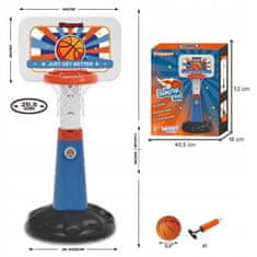 WOOPIE Basketbalový set Nastavitelný 99 - 125 cm + P