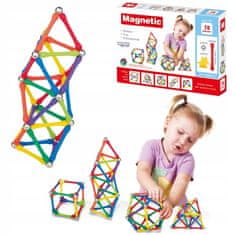 WOOPIE Puzzle magnetických stavebních bloků