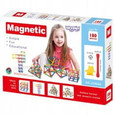 WOOPIE Puzzle magnetických stavebních bloků