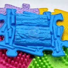 WOOPIE Sensory Ortopedic Mat Puzzle 5 ks.