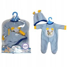 WOOPIE Sada oblečení pro panenky Teddy Bear Jumpsuit P