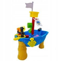 WOOPIE Water Table Pirate Ship + Akc.