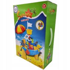 WOOPIE Water Table Pirate Ship + Akc.