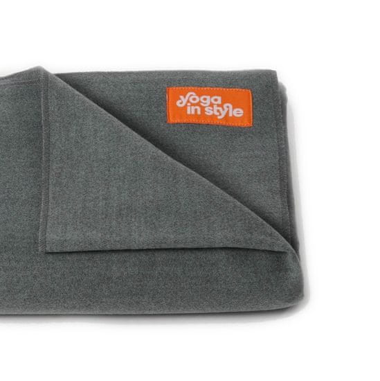 Yogainstyle.cz Deka na jógu Gentle Touch Grey