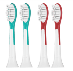 BMK Náhradní kompatibilní hlavice na elek. zubní kartáčky Philips Sonicare For Kids HX6044/33 - 4 ks - věk 7+