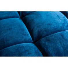 Invicta Interior (2693) COZY VELVET moderní pohovka modrý samet 225cm