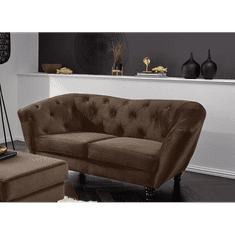 Domus Mobili Italy (3299) CLASSIC SOFA luxusní pohovka hnědá