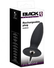 You2toys Nabíjecí vibrační anální kolík Black Velvets (střední)