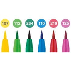 Faber-Castell PITT umělecké popisovače 6 Jarní set