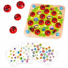 Tooky Toy Tooky Toy TOOKY TOY Memory Ladybug Memory Game