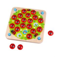 Tooky Toy Tooky Toy TOOKY TOY Memory Ladybug Memory Game